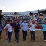 17 Juli Manzanares y Roman El Espinar en hombros 150x150 - Nueva apuesta de Loyjor en Alcalá con el debut de Victorino