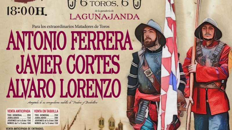 Loyjor afronta el reto de su II Corrida Lepantina en Villarejo de Salvanés