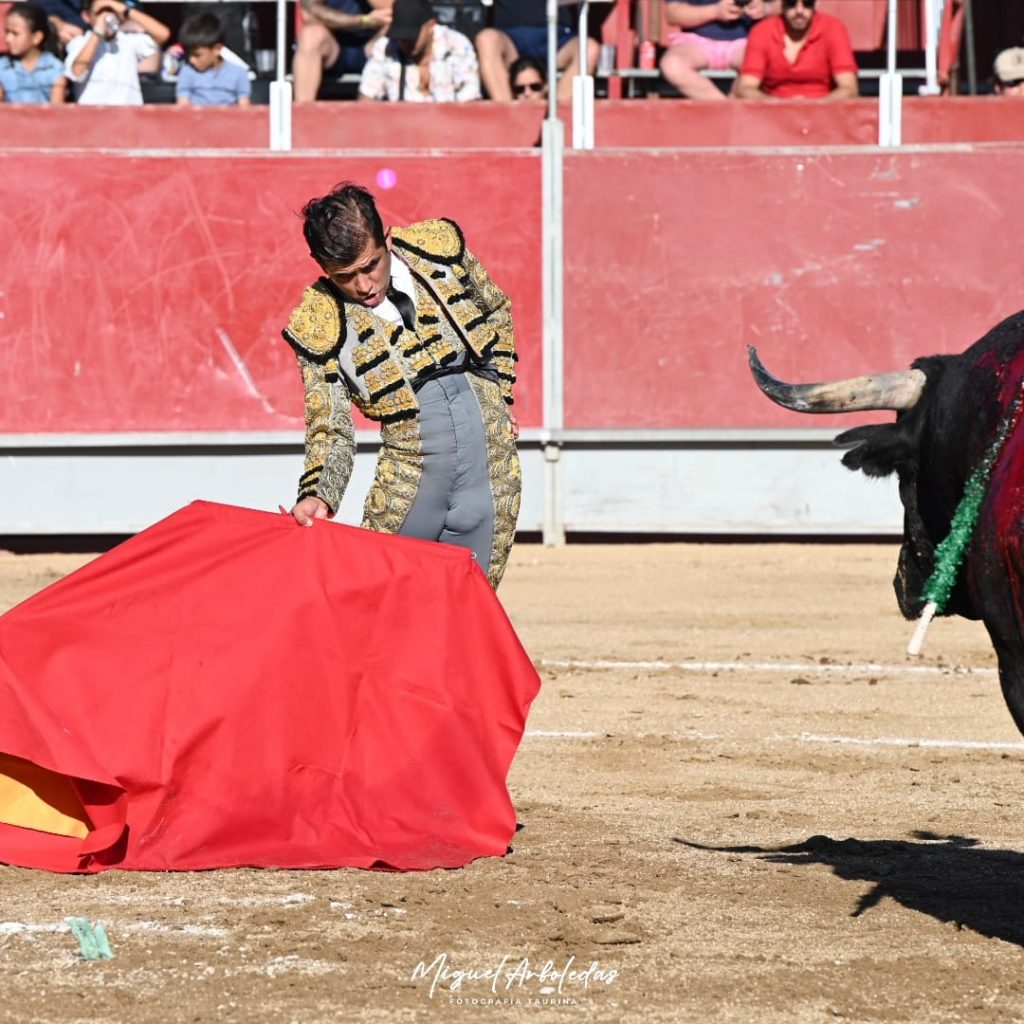 Almorox corrida1 1024x1024 - Joaquín Galdós, única oreja ante un toro de vuelta de Campos Peña en Almorox