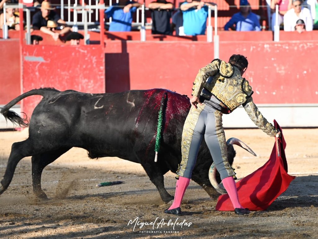 Almorox corrida11 1024x769 - Joaquín Galdós, única oreja ante un toro de vuelta de Campos Peña en Almorox