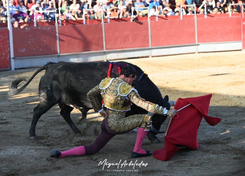 Almorox corrida4 1024x738 - Joaquín Galdós, única oreja ante un toro de vuelta de Campos Peña en Almorox